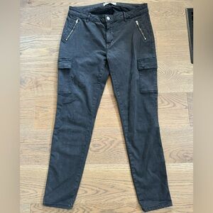 Zara* Skinny Moto Cargo Jean/Legging